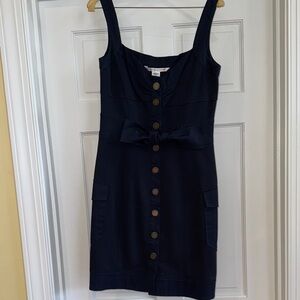 Diane Von Furstenberg sosie deep sea dress sz8